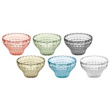 Set 6 Coppette cm.12 Tiffany assortiti Set 6 Coppette cm.12 Tiffany assortiti